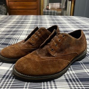 L.L. Bean Oxfords Suede Brown Men's 9